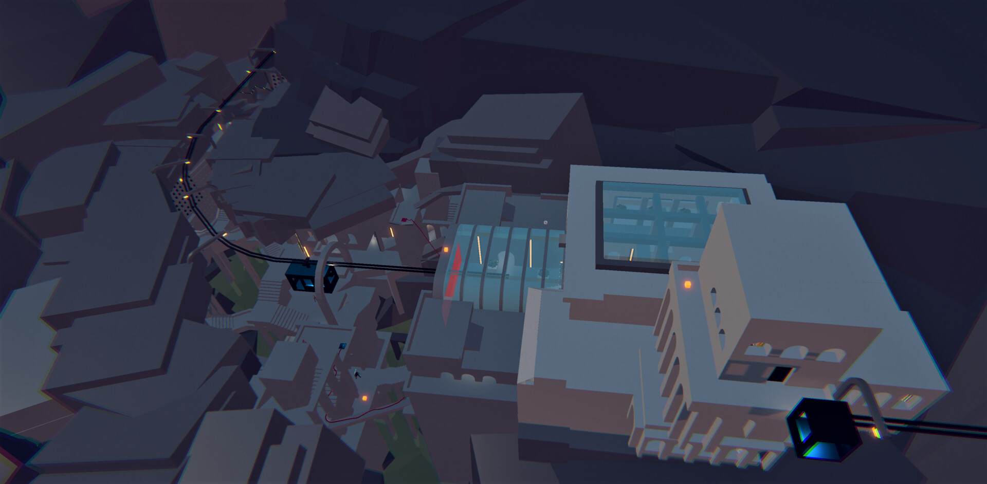 Underground City — aerial