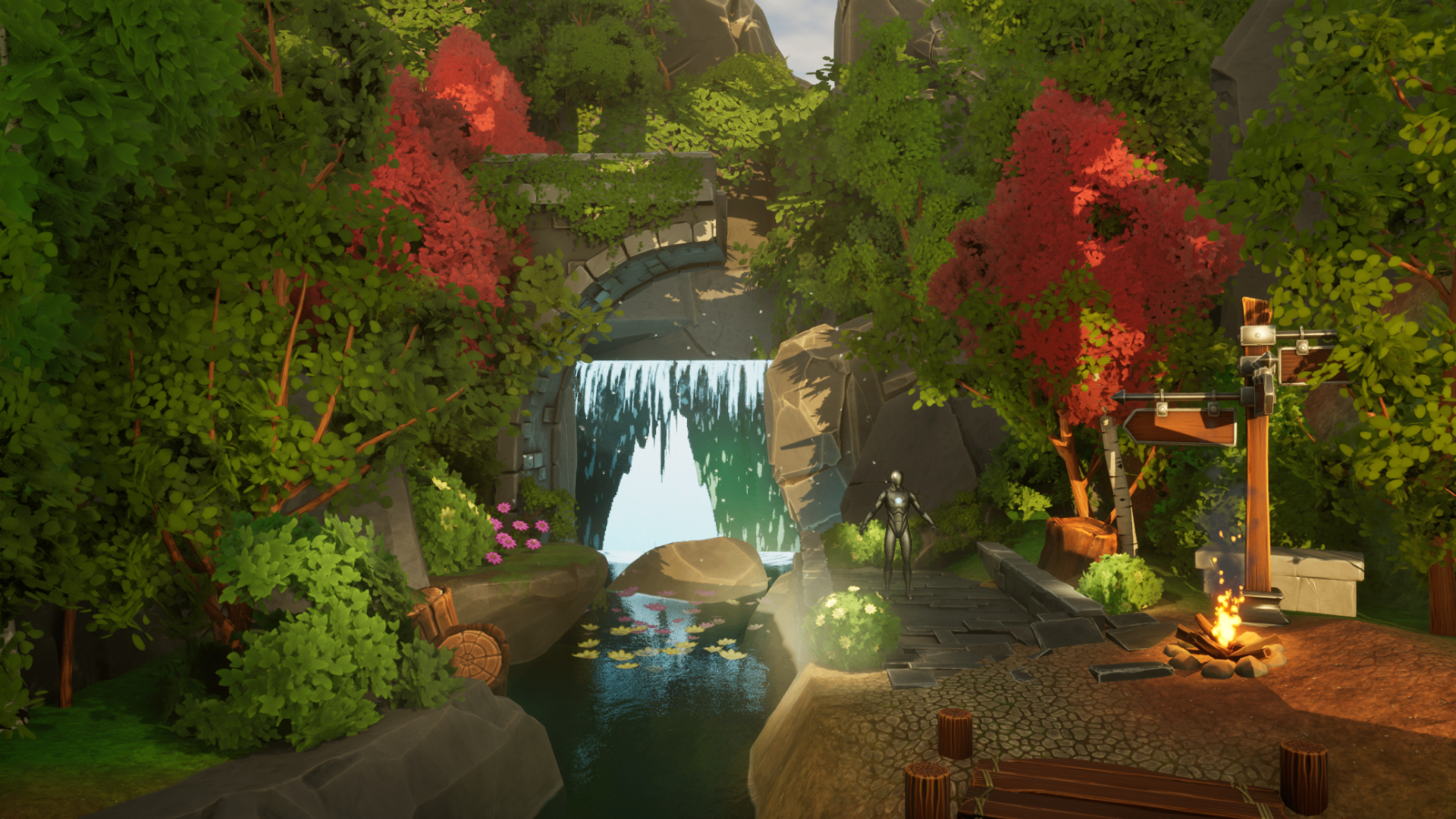 Cozy Forest — canopy
