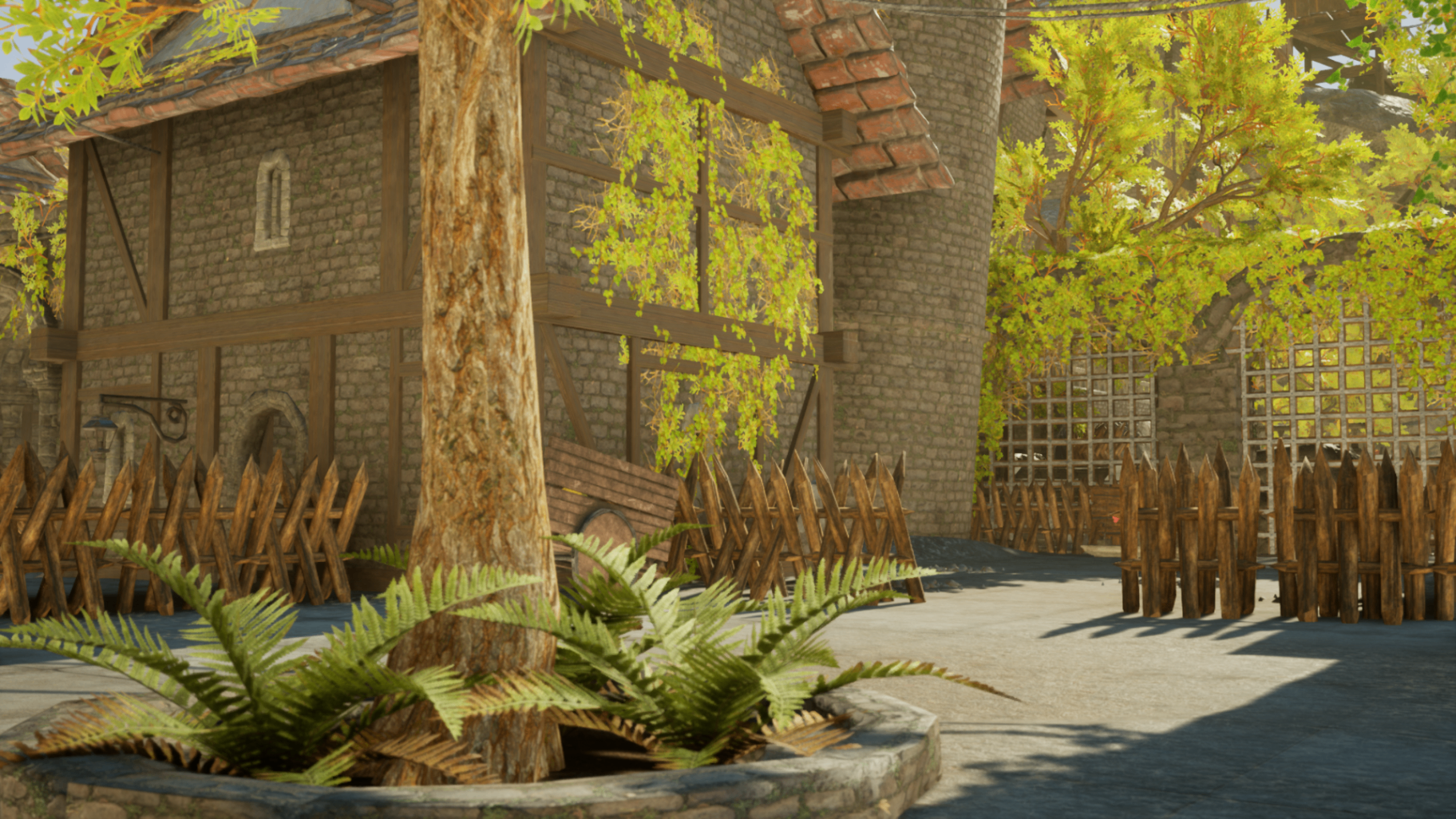 Bear Hunt — outpost exterior