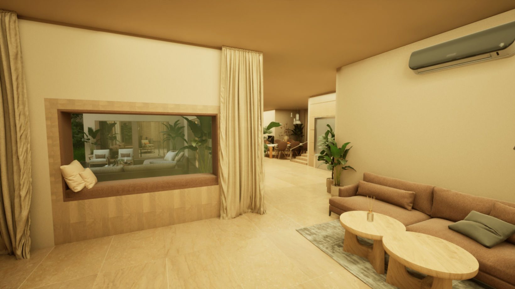 Elevate - lounge corridor
