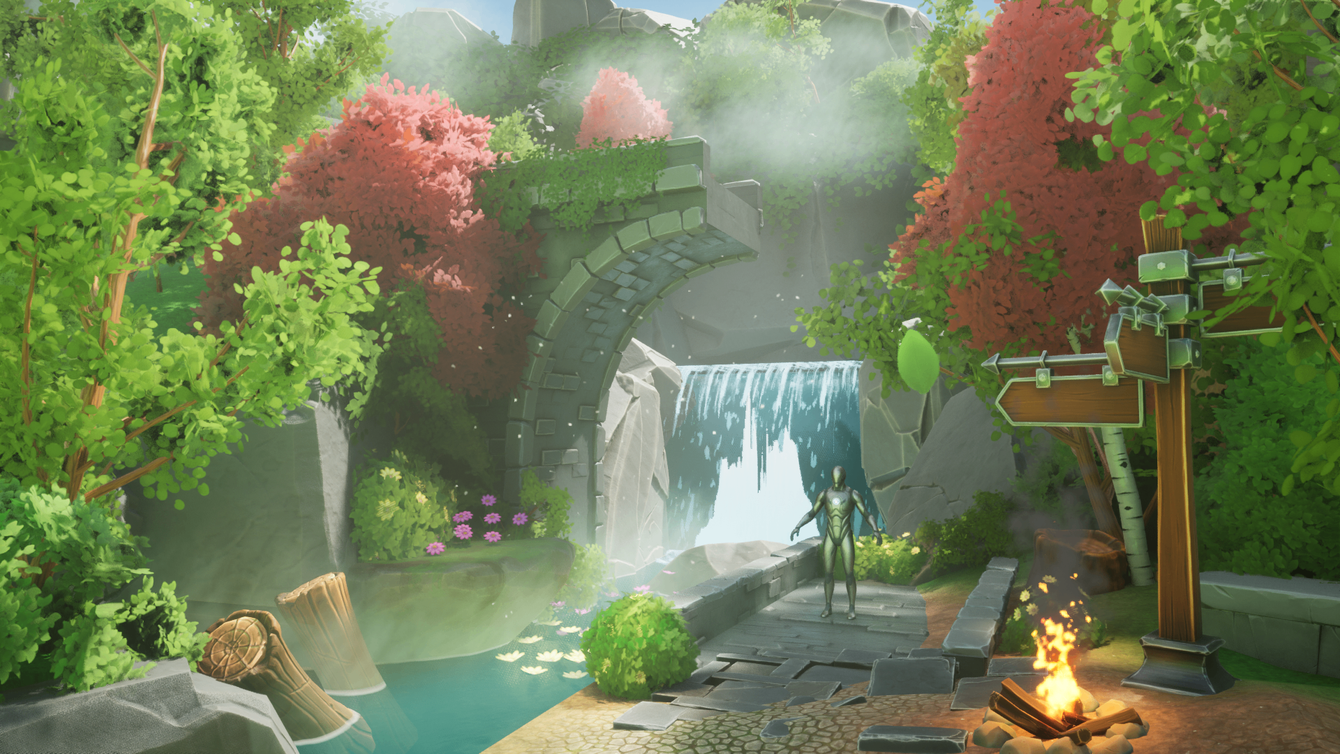 Cozy Forest — path