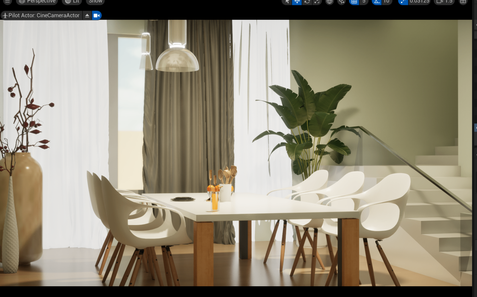 Elevate - dining area interior