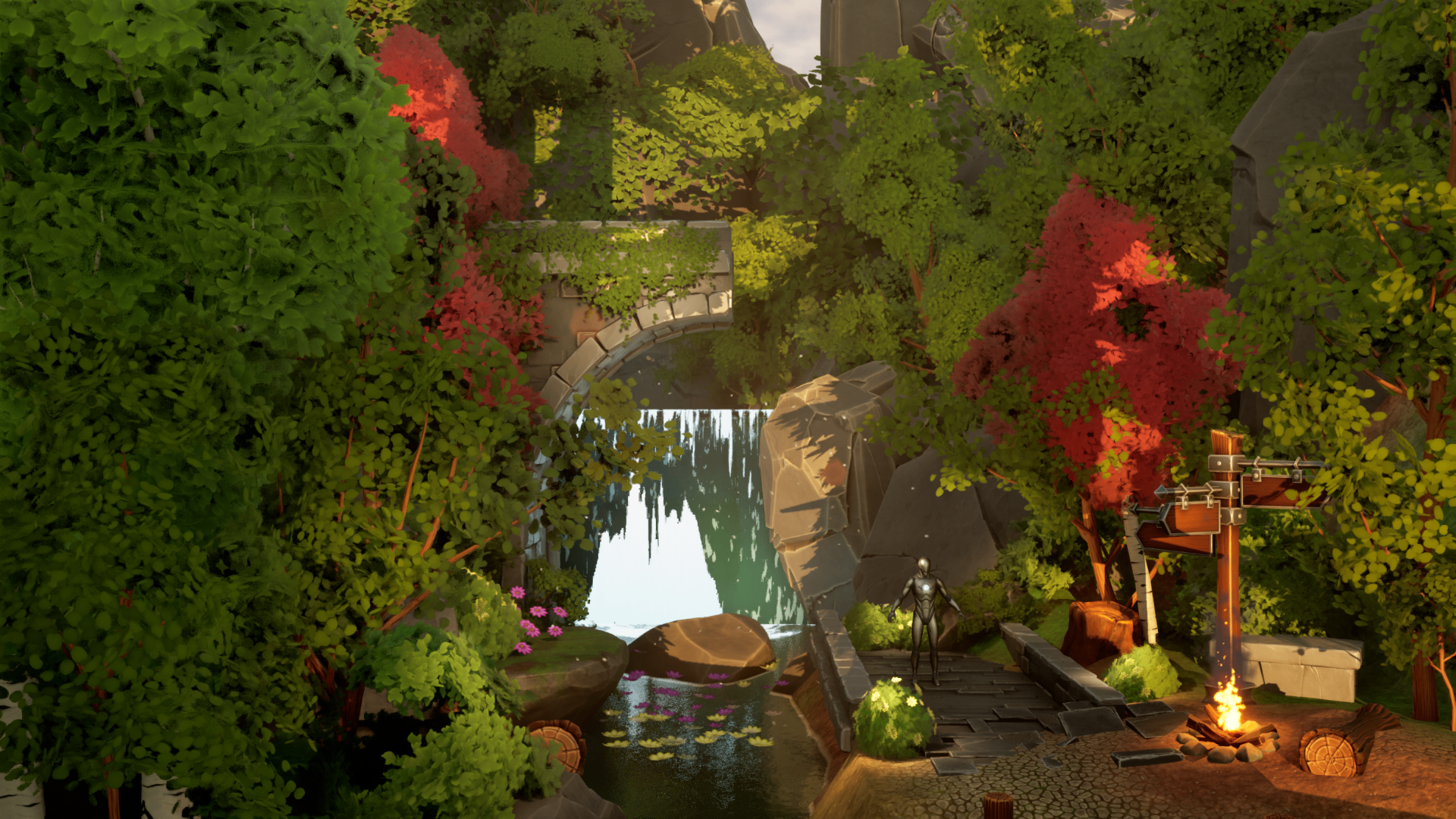 Cozy Forest — vista