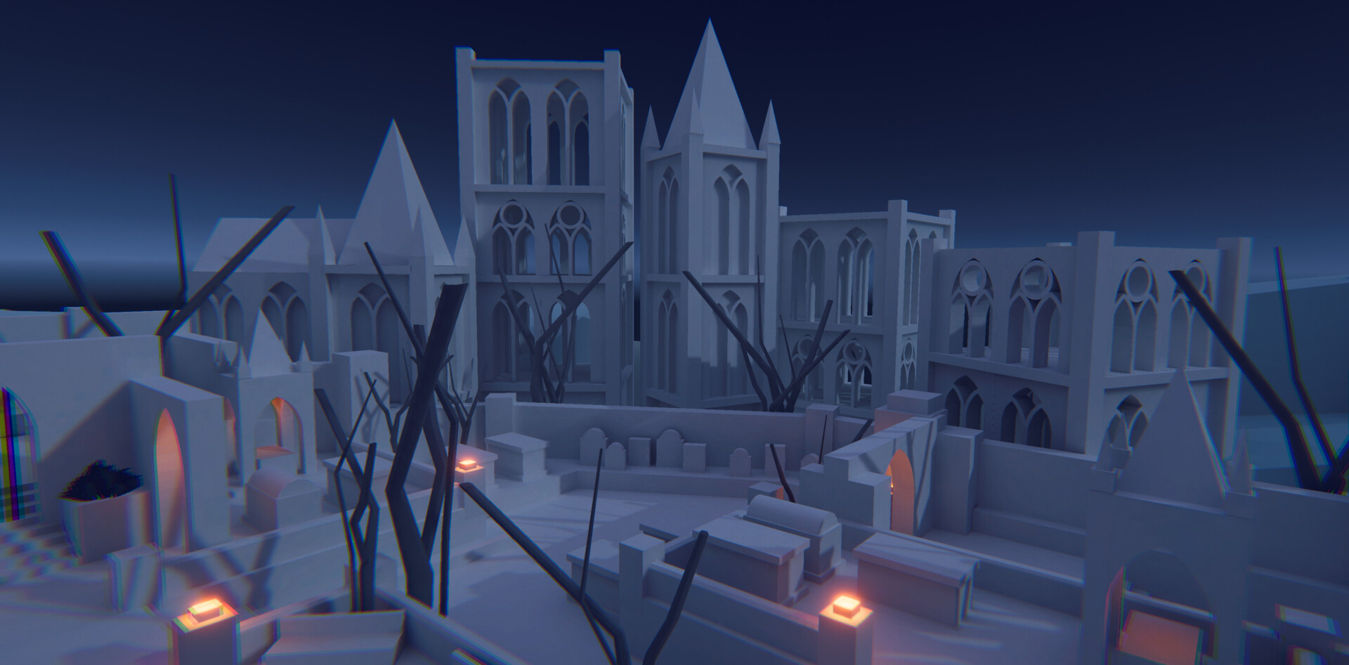 Lighting Navigation Level Blockout