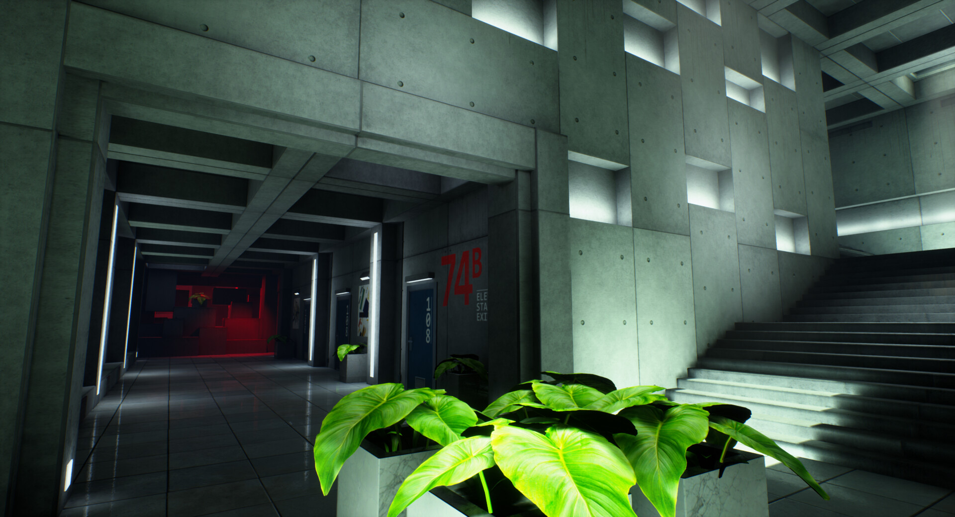 The Corridor — signage