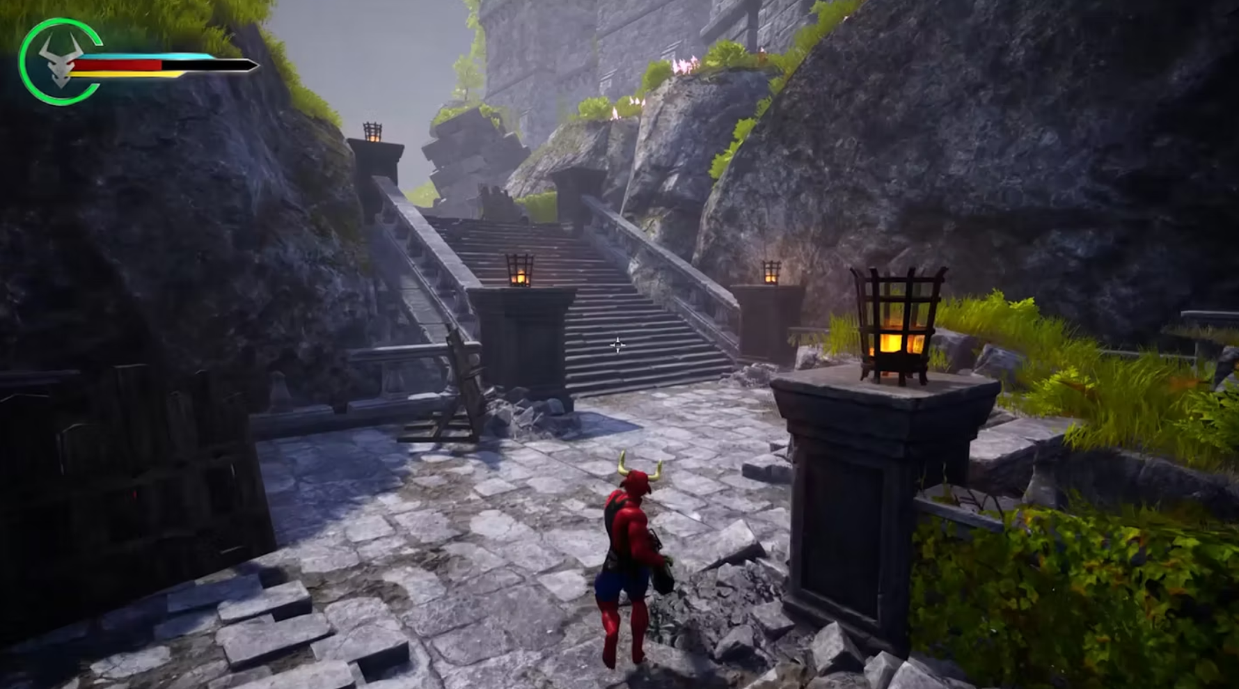 Bear Hunt — stairway approach