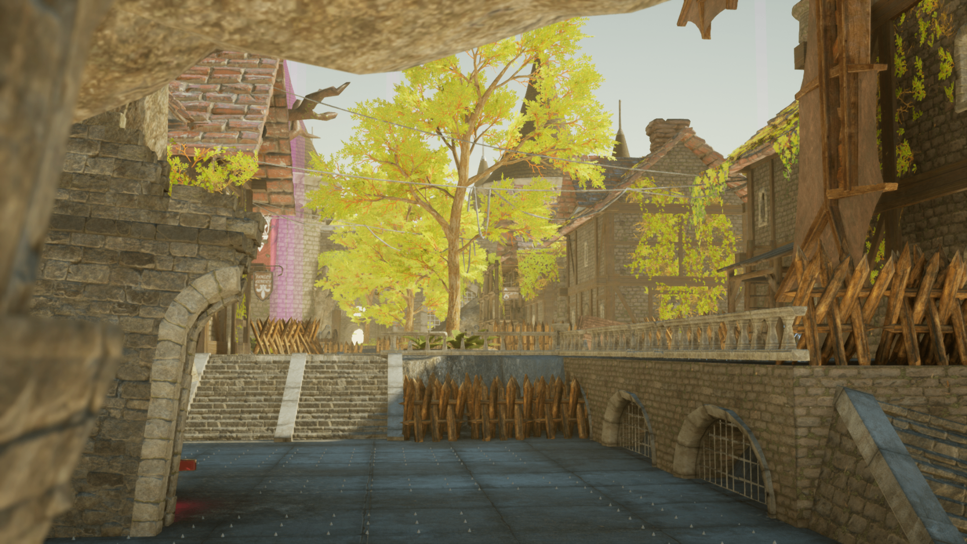 Bear Hunt — village street